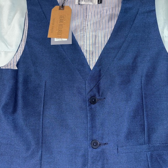 Jen bourget Blue Vest and Pants Set - Picture 2 of 3